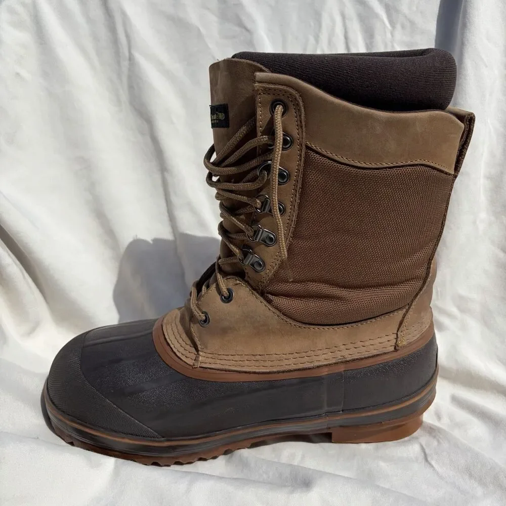 Lacrosse Ice King Leather Winter Snow Ice Fishing Hunting Boots - Men's 11